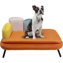 KARE DESIGN Hundebett Diva Orange Stoff