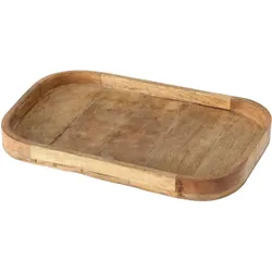 Deko-Tablett TIKKO - braun