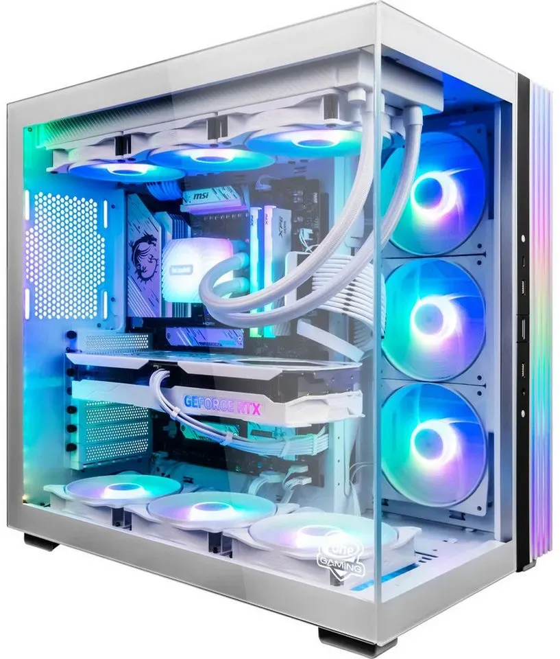 ONE GAMING High End PC IN498 Gaming-PC (Intel Core i7 14700KF, GeForce RTX 4070 Ti SUPER, 2000 GB SSD, Wasserkühlung)