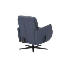 Max Schelling Funktionssessel Aramo Mikrofaser 80 x 100 x 90 cm Blau elektrisch