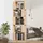 furnicato Bücherregal 51 x 25 x 163,5 cm Braun