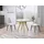 WFL GROUP Designer Ø 100 cm weiß