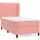 vidaXL Boxspringbett 100 x 200 cm Rosa