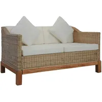 VidaXL 2-Sitzer-Sofa natur