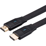 VALUE HDMI Ultra HD Kabel mit Ethernet, flach, ST/ST, 2 m