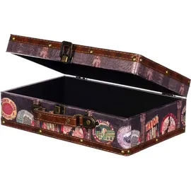 BIRENDY Truhe Kiste KD1291 26 x 15 x 8 cm 1-tlg. Braun