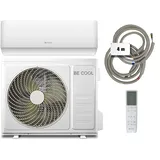 BE COOL Premium Split-Klimagerät 18.000 BTU mit Quick Connect – Kühlen: 5100 Watt/Heizen: 5100 Watt, EEK A++ / A+, max. 160 m3, 4m Quick Connector, WiFi, Fernbedienung, Premium-Funktionen – weiß