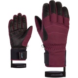 Ziener Kale ASR AW lady glove, velvet red, 8,5