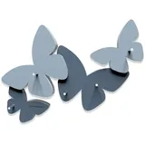 CalleaDesign Farfalle Schlüsselbrett in Schmetterlingsform, Babyblau, Holzfaser