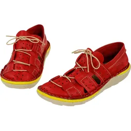 Eject Komfort Schnürschuhe in Rot | Gr.: 43 EU