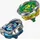 Hasbro Beyblade X Circle Ghost 4-60LR UX & Hack Viking 4-55O UX Takara Tomy Dual Pack Set mit 2 rechtsdrehenden Kreiseln, Kampfkreisel-Spielzeug, ab 8 Jahren