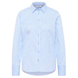Eterna Bluse REGULAR FIT in hellblau | Gr.: 46