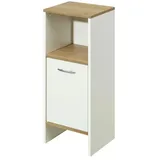 Möbel Kraft Unterschrank 33 x 81,5 x 28 cm Weiß