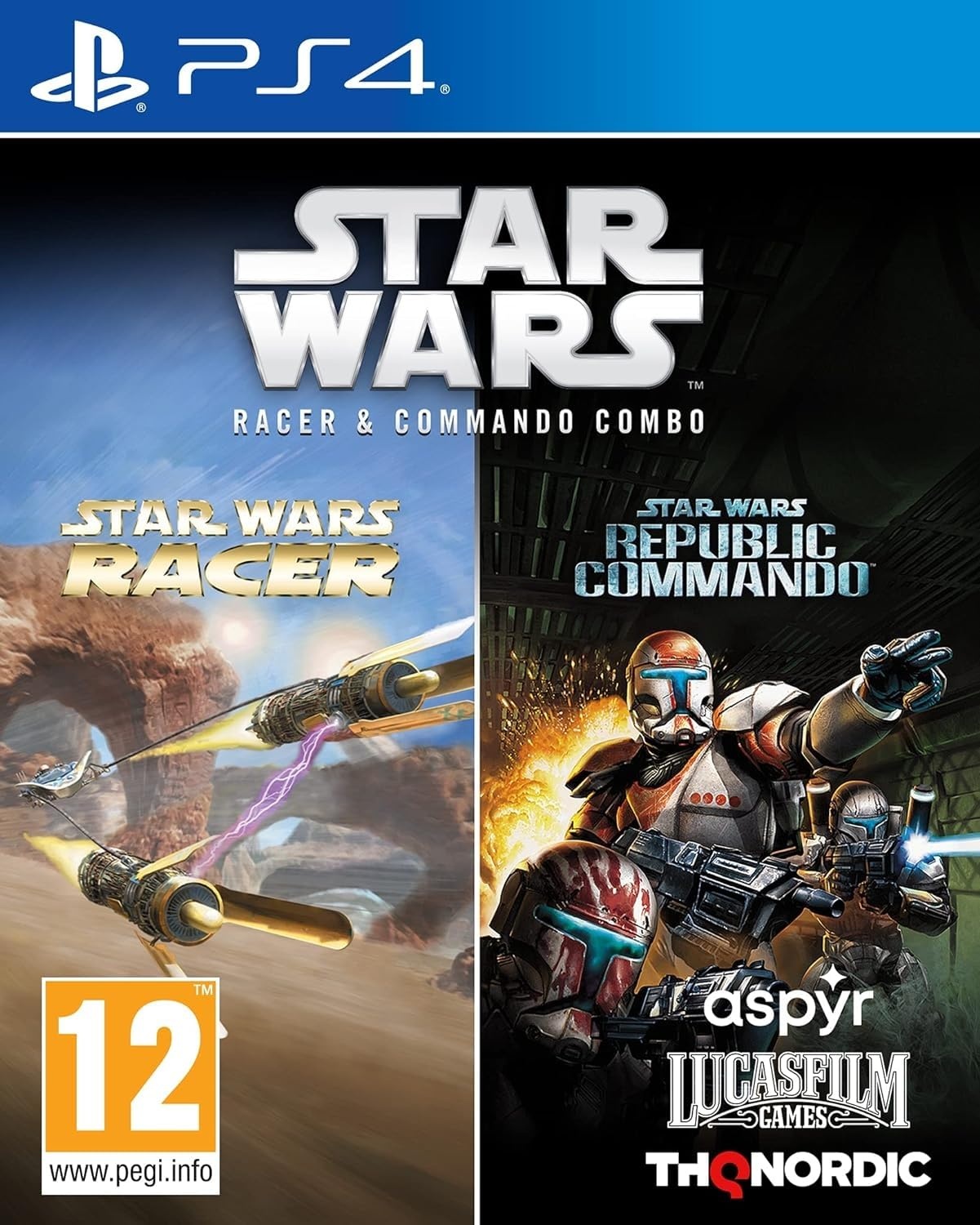 Star Wars Racer & Commando Comb (Playstation 4)