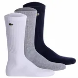 Lacoste Socken, silber/weiß/navy - 35to38