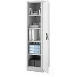 Jan Nowak Aktenschrank 185 x 45 x 60 cm Grau