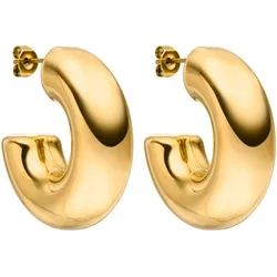 Paar Ohrstecker PURELEI "Schmuck Geschenk Stellar Ohrringe, 23511-Earring-Stellar-Glow", gold (gelbgoldfarben), Ohrringe, Damen, Edelstahl