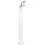 Paulmann Pollerleuchte Aluminium 782mm 10W 700lm inkl. Bewegungsmelder weiß