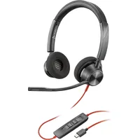 HP Poly BW 3320 -M USB-C HS - Headset, 207 g Kabelgebunden Kopfband Büro/Callcenter USB Typ-C Schwarz