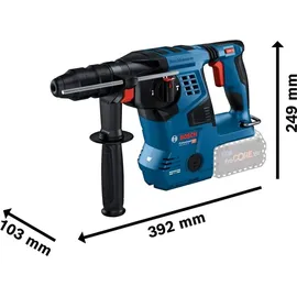 Bosch GBH 18V-28 CF Professional + GDE ohne Akku + L-Boxx 0611921004