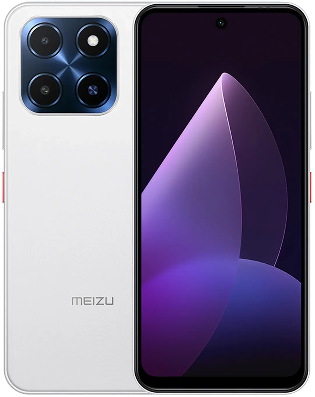 MEIZU Mblu22-EU Smartphone SC9863A, 8-Kern-Prozessor, 6,79 Zoll Display, bis zu 90 Hz Refresh-Rate, F1.8 Weitstauk-Kamera, 5000 mAh High-Capacit-Akku, ohne Ladegerät, 4+128GB, Snow White