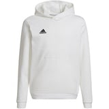 Adidas Entrada 22 Hoodie white/black, 152