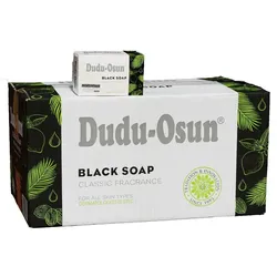 Dudu-Osun® nicht biozertifiziert - CLASSIC - Schwarze Seife aus Afrika 48x150g