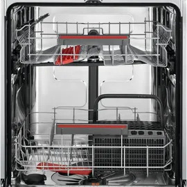 AEG FEE53610ZM Einbau-Geschirrspüler (teilintegrierbar, 600 mm breit, Edelstahl)