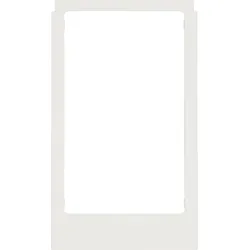 Berker 13201909, Weiß, Thermoplast, Matte, Berker, Berker S.1, Berker B.7, Berke