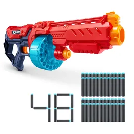 Zuru X-Shot Turbo Fire Futuristischer Blaster mit Trommelmagazin
