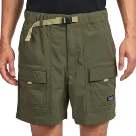 Patagonia Everyday Herren Outdoorshort-Oliv-Dunkelgrün-M