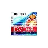 Philips 8710895992114 8.5GB DVD+R DL 5 Zoll DVD in weiß - DVD+RW (8,5 GB, DVD+R DL, 120 mm, 5 x 240 min, 8 x)