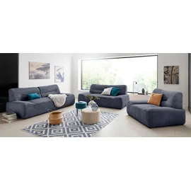 DOMO collection Cesena Sessel 122 x 109 x 81 cm blau