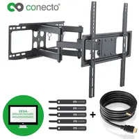 Conecto TV Wandhalterung für 32-55 Zoll (ca. 81-140cm) Flach