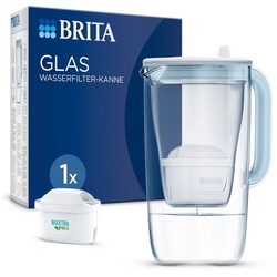 BRITA Wasserfilter BRITA Glas Wasserfilter-Kanne, inkl. 1 MAXTRA PRO ALL-IN-1 Filterkartusche