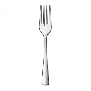 Sovie Tableware Kuchengabel metallisiert aus Plastik, 14 cm, Silber, 100 Stück - Einweg Besteck Gabel