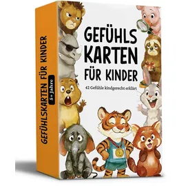 topulo verlag 42 Gefühlskarten für Kinder – Emotionskarten zur Förderung von Selbstregulation und Empathievermögen