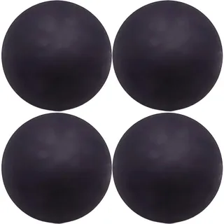 Glixoft Squashbälle, 4 Stück, Professionell, Hochelastisch, Gummi, Squash-Bounce-bälle, Trainings-Squash, Gut Sichtbar, Sport, Kleine Springende, Hohle Sportbälle