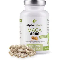 alphavitalis Maca Kapseln 8000 mg 180 St.
