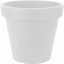 Spetebo Pflanzkübel M Ø 38 x 38 cm Weiß