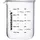 Westmark Messglas-Set 3tlg., 50, 100, 250 ml, transparent, H:10cm, Borosilikatglas, Silikon, Messbecher, Skalen in ml, Tbsp, tsp und fl oz