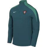 Nike Herren Sweatshirt Portugal Strike Drill Top K, Geode Teal/Kinetic Green/Sail, L