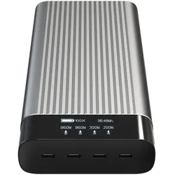 Targus Hyper HyperJuice 245W USB-C 100Wh Bat-Pack, OLED Display