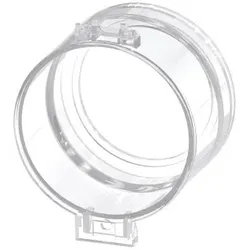 Siemens 3SU19000DA700AA0 Plombierbare Kappe für flachen Drucktaster, klar