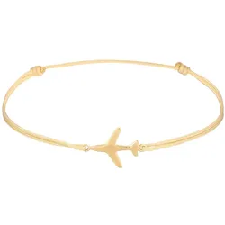 Elli Flugzeug Nylon Travel 925 Sterling Silber Armbänder & Armreife   Damen 