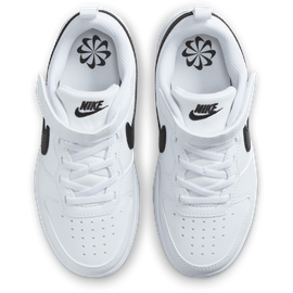 Nike Court Borough Low Recraft (PS) Sneaker White/Black, 29 1⁄2