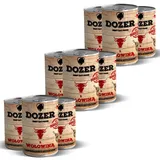 10 x 800g Hundefutter Dozer Rind Premium Nassfutter getreidefrei Dose