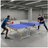 sportnow Tischtennisplatte Klappbar Indoor Blau
