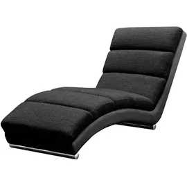 Mirjan24 Relaxliege, Schwarz, Holz, Rechteckig, 62x84x180 cm Wohnzimmer, Sessel Relaxliegen