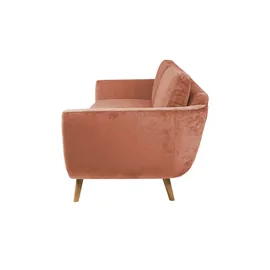 Soho Couch Samt 2-Sitzer Orange